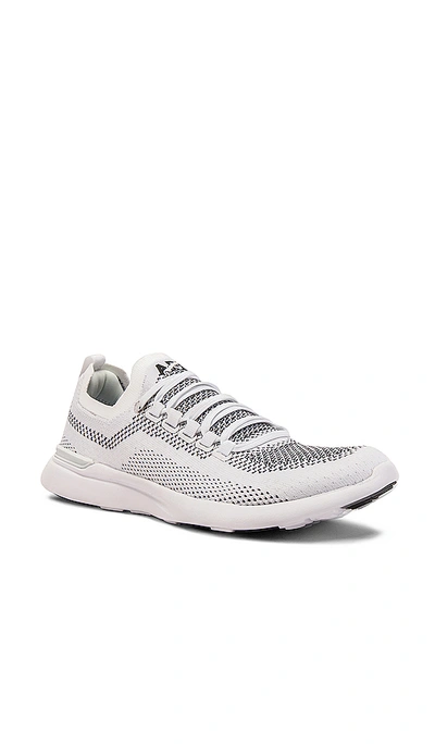 Shop Apl Athletic Propulsion Labs Techloom Breeze Sneaker In White & Black