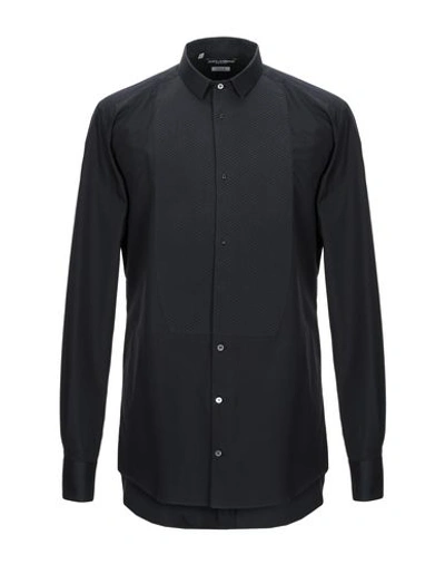 Shop Dolce & Gabbana Shirts In Black