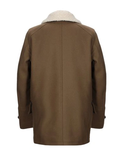 Shop Belstaff Coats In Khaki