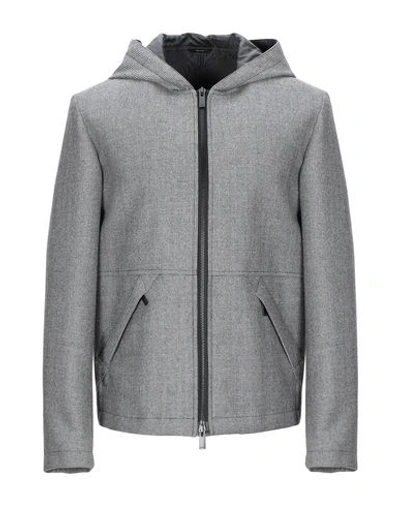 Shop Fendi Jacket In Grey