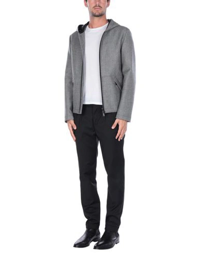 Shop Fendi Jacket In Grey