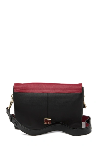 Shop Kooba Leather Shoulder Bag In 75-scarlet Multi