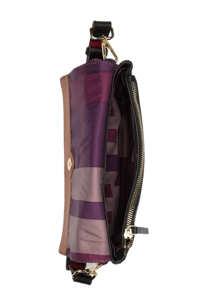 Shop Kooba Leather Shoulder Bag In 75-scarlet Multi