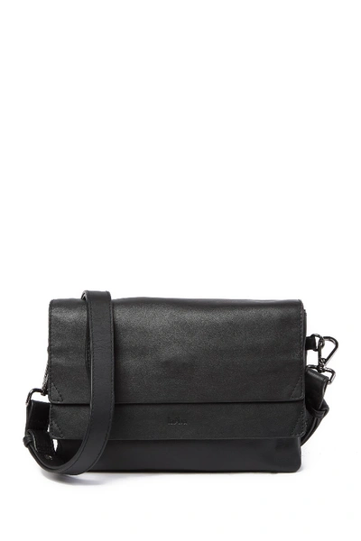 Shop Kooba Leather Shoulder Bag In 08-black