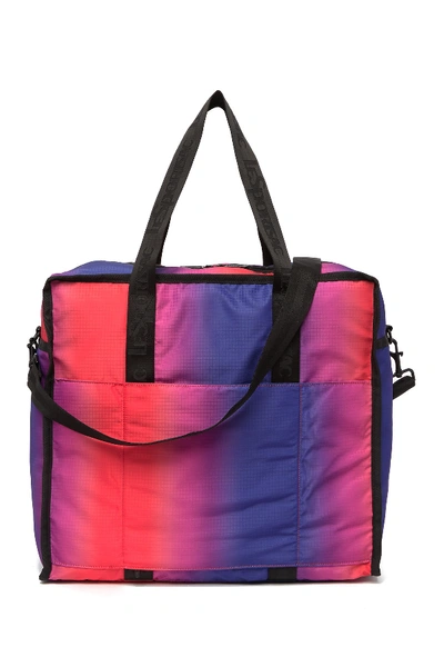 NWT LESPORTSAC GABRIELLE Box Tote Bag ~ Crossbody Shoulder ~ Dahlia Denim  $45.14 - PicClick