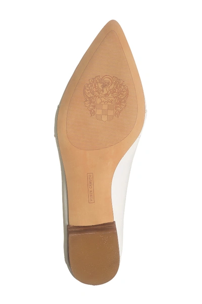 Shop Vince Camuto Maita Loafer Flat In Pure    01