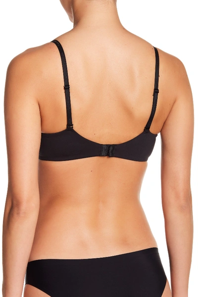 Calvin Klein Form Convertible Deep Plunge Push-up Wireless Bra In 001 Black
