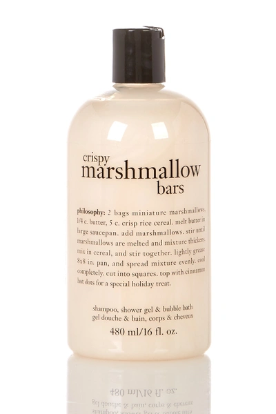 Shop Philosophy Crispy Marshmallow Bars Scented 3-in-1 Shower Gel - 16 Oz.