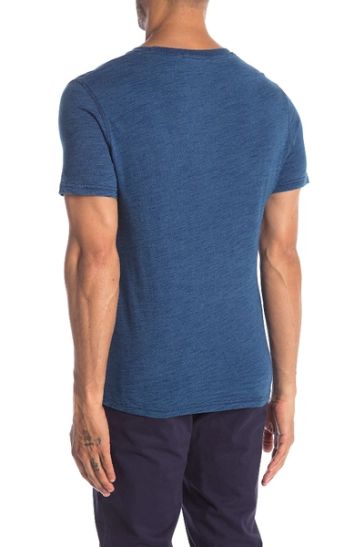 Shop Robert Barakett Coachman Faded T-shirt In Indigo