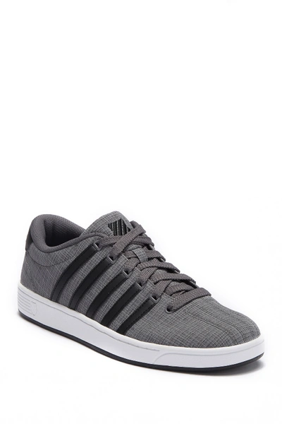 Shop K-swiss Court Pro Ii Sneaker In Black/black/white