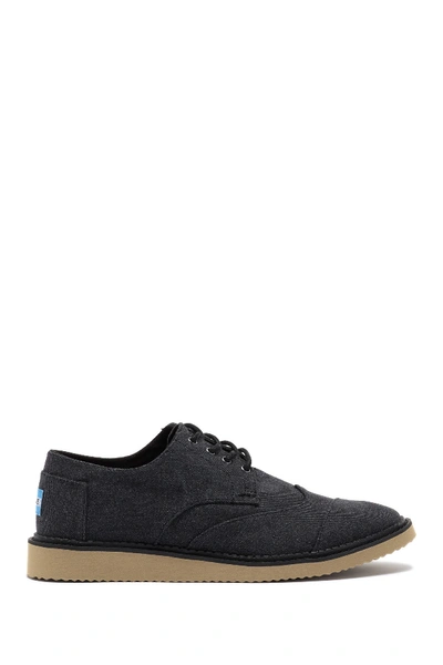 Shop Toms Brogue Derby In Black