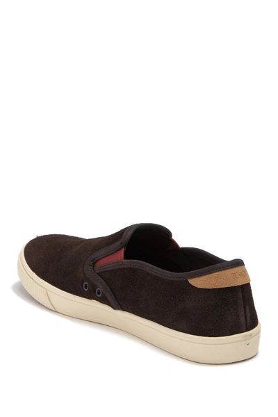 Shop Toms Baja Slip-on Sneaker In Dark Brown