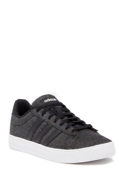 Shop Adidas Originals Daily 2.0 Denim Sneaker In Cblack/cbl