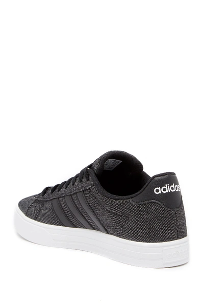 Shop Adidas Originals Daily 2.0 Denim Sneaker In Cblack/cbl
