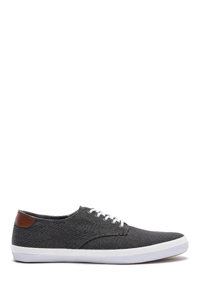 Shop Original Penguin Douglas Canvas Sneaker In Blkdnm