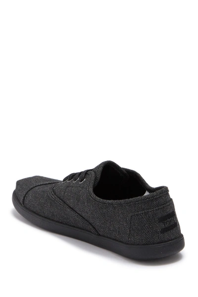 Shop Toms Cordones Sneaker In Dark Grey