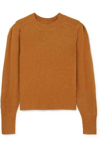 Shop Isabel Marant Colroy Cashmere Sweater In Camel