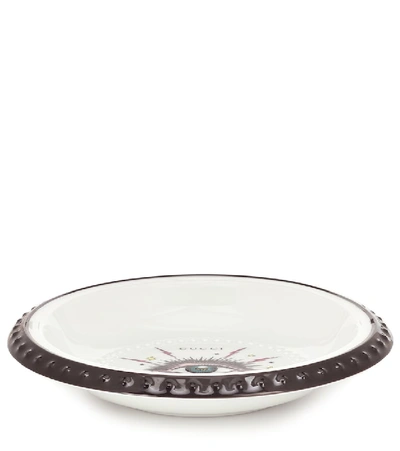 Shop Gucci Porcelain Trinket Tray In White