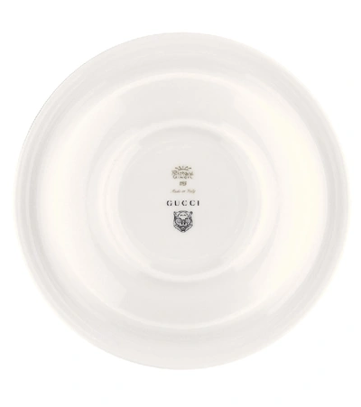 Shop Gucci Porcelain Trinket Tray In White