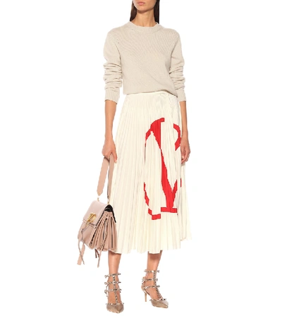 Valentino Rockstud Ankle Strap T. 65 In Gold
