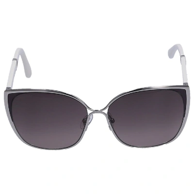 Shop Jimmy Choo Women Sunglasses Oversized Maty/s 17cvs Acetate White