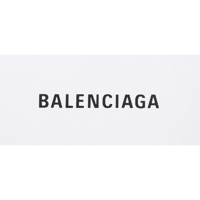 Shop Balenciaga Women Handbag Shopping Tote Xxs Leather Logo White