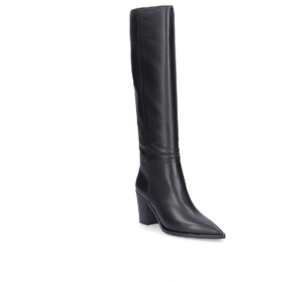 Shop Gianvito Rossi Boots Daenerys Boot  Calfskin Black