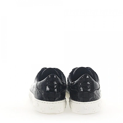 Shop Dior Sneaker Move  Kalbsleder  Perforiert Schwarz In Black