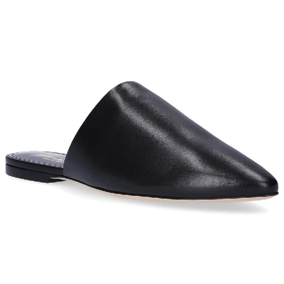 Shop Saint Laurent Slip On Shoes Hawaii  Nappa Leather In Black