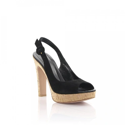 Shop Gianvito Rossi Platform Sandals In Black