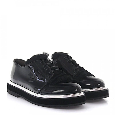 Shop Agl Attilio Giusti Leombruni Lace Up Shoes In Black