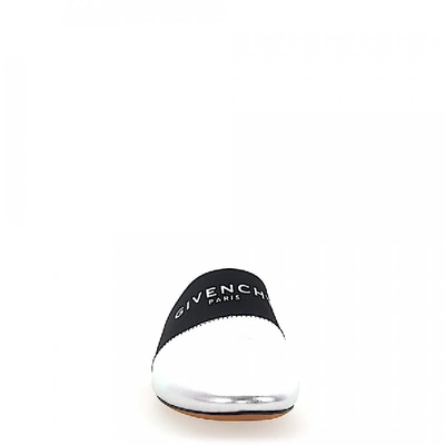 Shop Givenchy Slip On Shoes Bedford  Nappa Leather In Silver