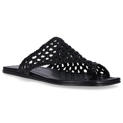 Shop Agl Attilio Giusti Leombruni Flip Flops 638022 In Black