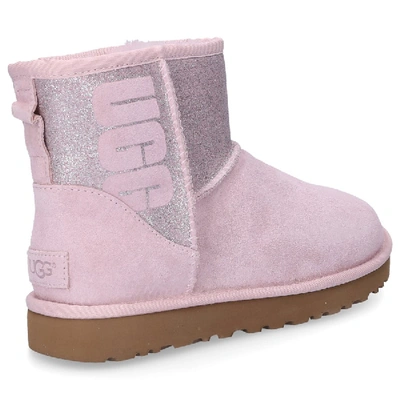 Shop Ugg Ankle Boots Sparkle  Gefüttert In Pink