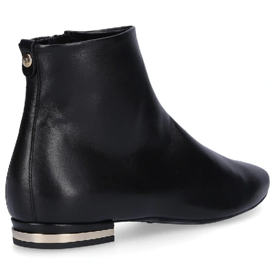 Shop Agl Attilio Giusti Leombruni Classic Ankle Boots D543501 Calfskin In Black