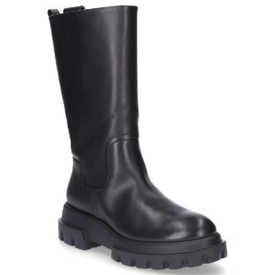 Shop Agl Attilio Giusti Leombruni Boots D756508  Smooth Leather Black