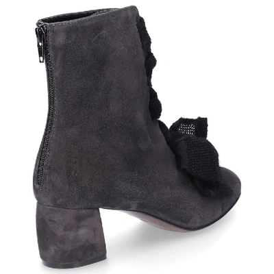 Shop Agl Attilio Giusti Leombruni Ankle Boots D140534  Suede In Grey