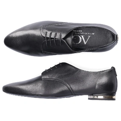 Shop Agl Attilio Giusti Leombruni Business Shoes  D543001 Calfskin In Black