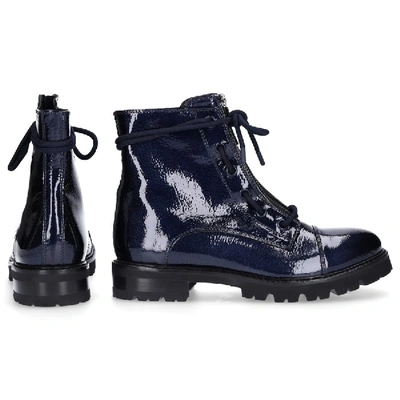 Shop Agl Attilio Giusti Leombruni Ankle Boots Blue D716545