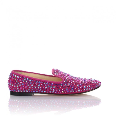 Shop Giuseppe Zanotti Slip On Shoes In Pink