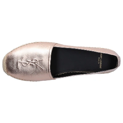 Shop Saint Laurent Espadrilles Espadrille In Pink