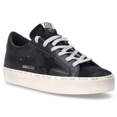 Shop Golden Goose Low-top Sneakers Histar In Black