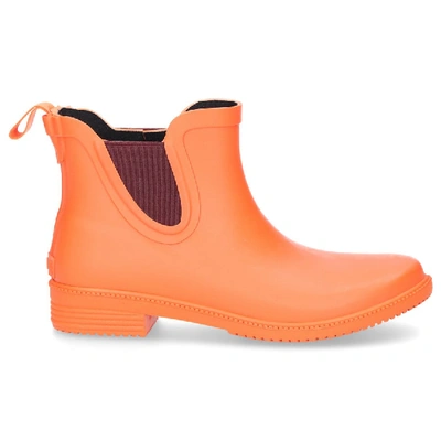 Shop Swims Chelsea Boots Dora Boot  Gum In Orange