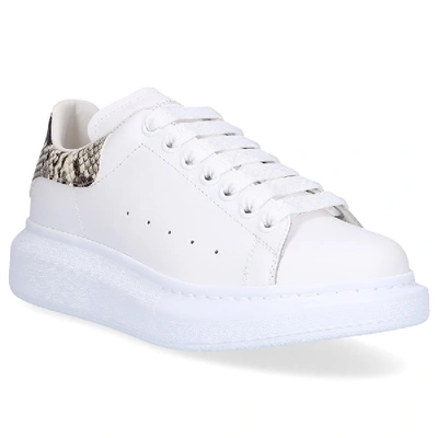 Shop Alexander Mcqueen Low-top Sneakers Larry In Grey