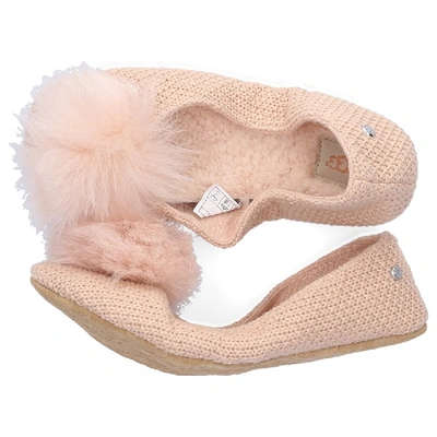 Shop Ugg Hausschuhe Andi  Cotton Pompom Pale Pink