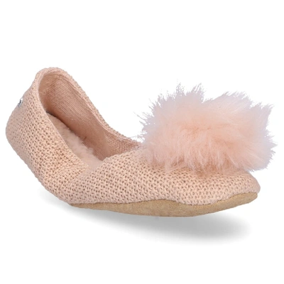 Shop Ugg Hausschuhe Andi  Cotton Pompom Pale Pink