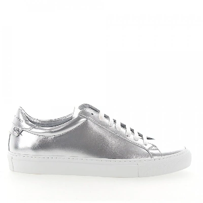 Shop Givenchy Lace Up Shoes Urban Street In Silver