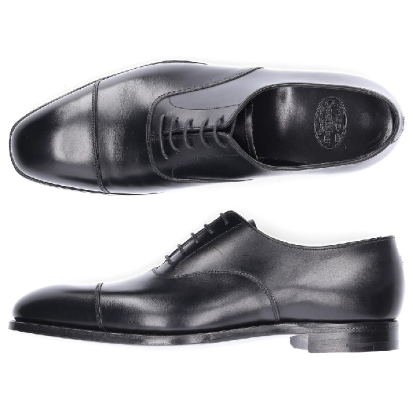 Crockett & Jones Business Shoes Oxford Harewood Calfskin Smooth Leather ...
