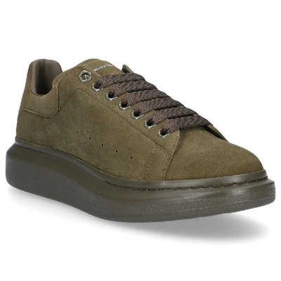 Shop Alexander Mcqueen Sneakers Green Larry