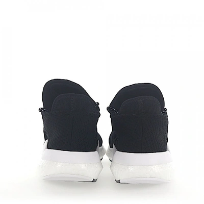 Shop Y-3 High-top Sneakers Saikou Mesh Textile Black